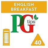 PG Tips English Breakfast Pyramid Teabags - 40 per pack