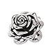 Designer Stainless Steel Rose Pendant for Women and Girls - Large - Medium or Small