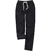 Gihuo Womens Sweatpants Warm Fleece Sweatpants Winter Sherpa Lined Joggers Pants