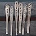 Herb Markers Set of 6 GARDEN stakes Made From Vintage Spoon Handles Oregano, Basil, Parsley, Rosemary, Thyme, Dill. Garden Markers Herb Labels