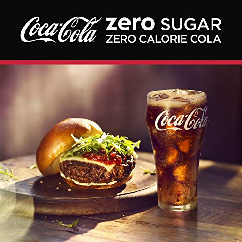 Coke Zero Sugar Diet Soda Soft Drink, 12 fl oz, 12 Pack - Thumbnail 6