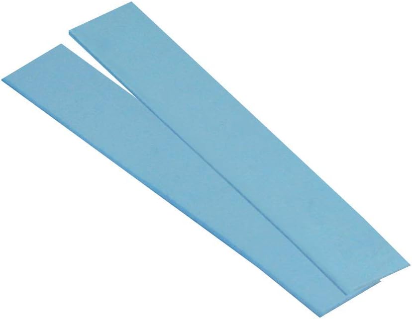 ARCTICThermal Pad, 2 Pezzi (120 x 20 x 1,0 mm) - Pad Termico, Eccellente Conduzione del Calore attraverso Silicone e Stucco Speciale, Bassa Durezza, Installazione Facile - Blu
