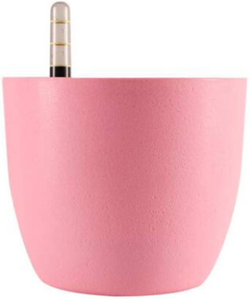 DOGOO Self Watering Planter,Diameter 7.2 Inch Flower Pot (Pink)