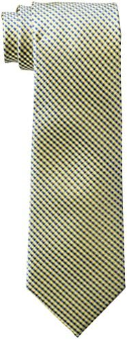 Eagle Neckwear Men's Palm Springs Grid Tie, Yellow, One Size