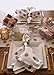 DII Holiday Dining Table Linen Metallic Fabric Kitchen Décor, Christmas Napkin Set, 20x20, Silver & Gold Polka Dot Confetti, 6 Piece