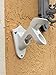 Green Grove Products Aluminum Flag Pole Bracket Mount 2 Positions - White