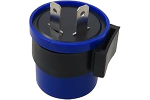 VICUE 6V-12V 2-Prong Turn Signal Flasher Winker Relay Fits for Honda C70 CT90 ST90 CT110 CB125S XL125S MT125