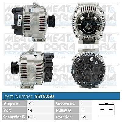 MEAT & DORIA 5515250 Alternatore