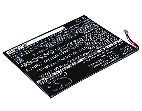 Cameron Sino 6600mAh Li-Polymer High-Capacity Replacement Batteries for Nextbook NXW10QC32G, Nextbook 10", fits Nextbook 1ICP3/79/123 2S1P