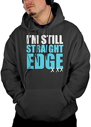 DONGGUA2 Fashionable Im Still Straight Edge Letter Print Man Hoodie Design