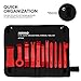 Neiko 20765A Auto Trim Removal | Heavy Duty Nylon Fiber Composite Body Installer Pry Scraper Fastener Panel Molding | 11-Piece Set