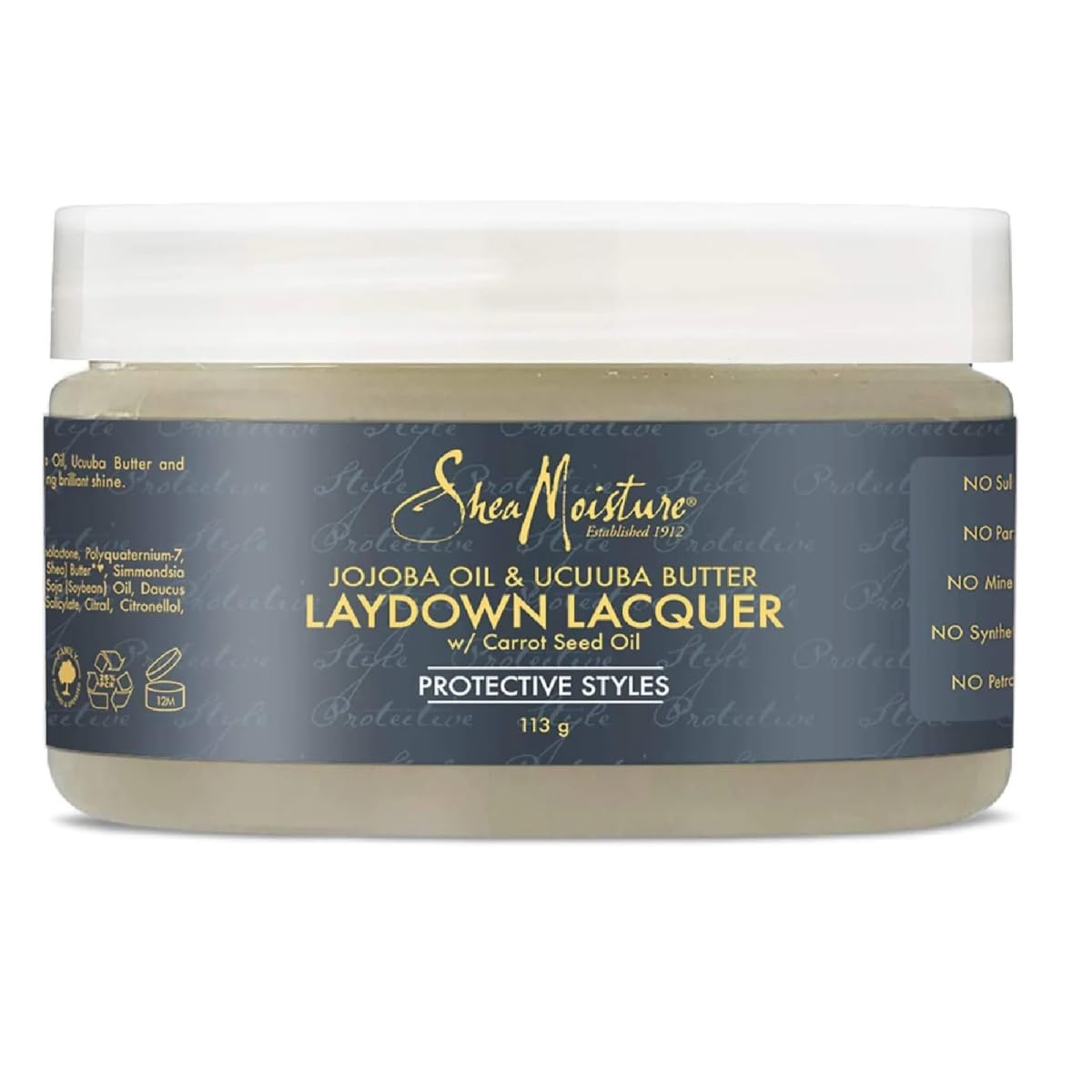 Shea Moisture Jojoba Oil and Ucuuba Butter Laydown Lacquer 113g