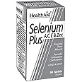 Health Aid Selenium Plus (Vitamins A, C, E & Zinc) 60 Tablets