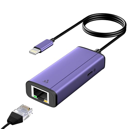 Ethernet Lan Network Adapter Rj45 To Iphone Adapter Sunshot