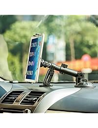 Soporte giratorio para salpicadero de coche para iPad, iPad Air, Mini, Pro 9,7 10,5   LG G Pad F F2 X X2   Verizon Ellipsis   Samsung Galaxy Tab   todas las tabletas de 7 a 11 pulgadas