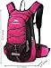Insulated Hydration Backpack Pack with 2L BPA Free Bladder - Keeps Liquid Cool up to 4 Hours – for Running, Hiking, Cycling, Camping (Purple)
