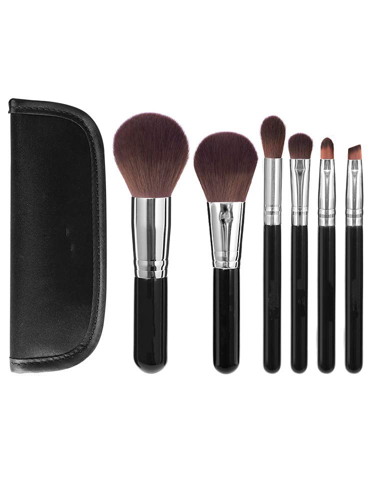 Mini Travel Makeup Brush Set Portable Eye Beginner Full Set