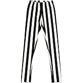 Sister Amy Girl Geometric Printed Ankle Elastic Tights Leggings