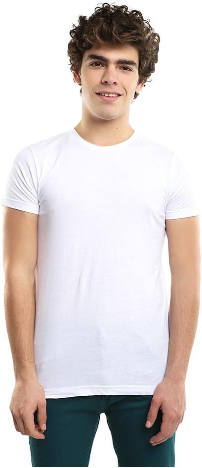 playera blanca lisa hombre