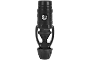 Yuecoom First Stage Scuba Diving Regulator, First Stage Dive Regulator, Reduce Resistance Yoke 1st Stage Underwater Diving Regulator, for Diving Gear,Aluminium Alloy