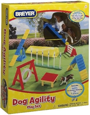 breyer dog agility playset