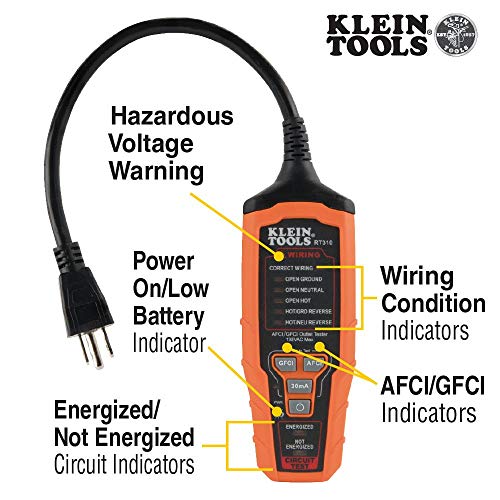 Klein Tools ET310 AC Circuit Breaker Finder, Electric Tester With