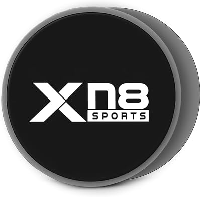 Xn8 Sports Core Sliders Dual-Sided Gliding Discs Pack of 2