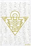 (100) YU-GI-OH Card Deck Protectors Millenium Puzzle Card Sleeves white 63*90mm
