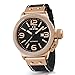 TW Steel CS76 Men's Canteen Leather Black Dial Black Strap Automatic Watch