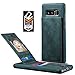 Samsung Galaxy Note 8 Card Holder Case, Note8 Wallet Case Spaysi(TM) Slim, Galaxy Note 8 Folio Leather case, Flip Cover, Gift Box, for Note 8 (Blue)