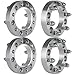 ECCPP 4X 1.25 inch (32mm) 6 Lug Wheel Spacers 6x5.5 to 6x5.5 with 12x1.5 Studs fit for 2001-2010 for Toyota for sequoia 1984-2013 for Toyota for 4runner 2007-2013 for Toyota FJ Cruiser
