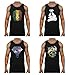 New Graphic Designs 'Black' Tank Top for Man