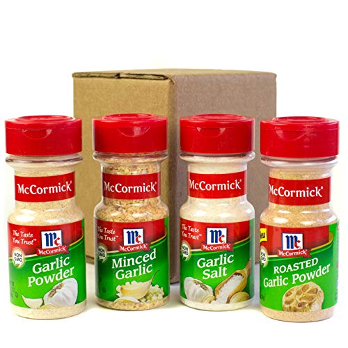 McCormick Garlic Spice Variety Pack (Garlic Powder, Minced Garlic