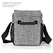 Amzbag Camera Bag DSLR Camera Messenger Bag Case with Shoulder Strap Carrying Shoulder Bag for Four Third, Hybrid, and High Zoom, Mirrorless Camera and Instax Instant Camera (Grey)