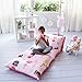 Butterfly Craze Floor Lounger Cover - Machine Washable Floor Mattress Cover - Versatile Seating & Sleeping Pad Alternative - Guest Bed Option for Sleepovers - King Size, Pink Ballerina