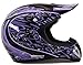 Typhoon Helmets Typhoon ATV Motorcycle Helmet with Goggles & Gloves - DOT Certified Off-Road Racing Protection Gear Set for Adults/Teens - Durable MX Combo Pack