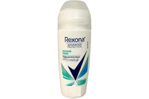 Rexona Women’s Shower Fresh Roll-On Deodorant Bundle of 6, 50 ml Each – Fresh Scent Personal Care Deodorant, Alcohol-Free Rol