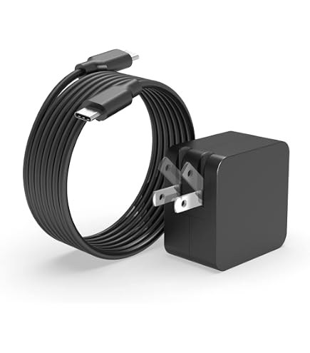 Caricatore USB-C 65W Compatibile Con LG Gram Pro 14 15 16 17 E Serie 2-in-1, Alimentatore Da Viaggio Leggero - 2