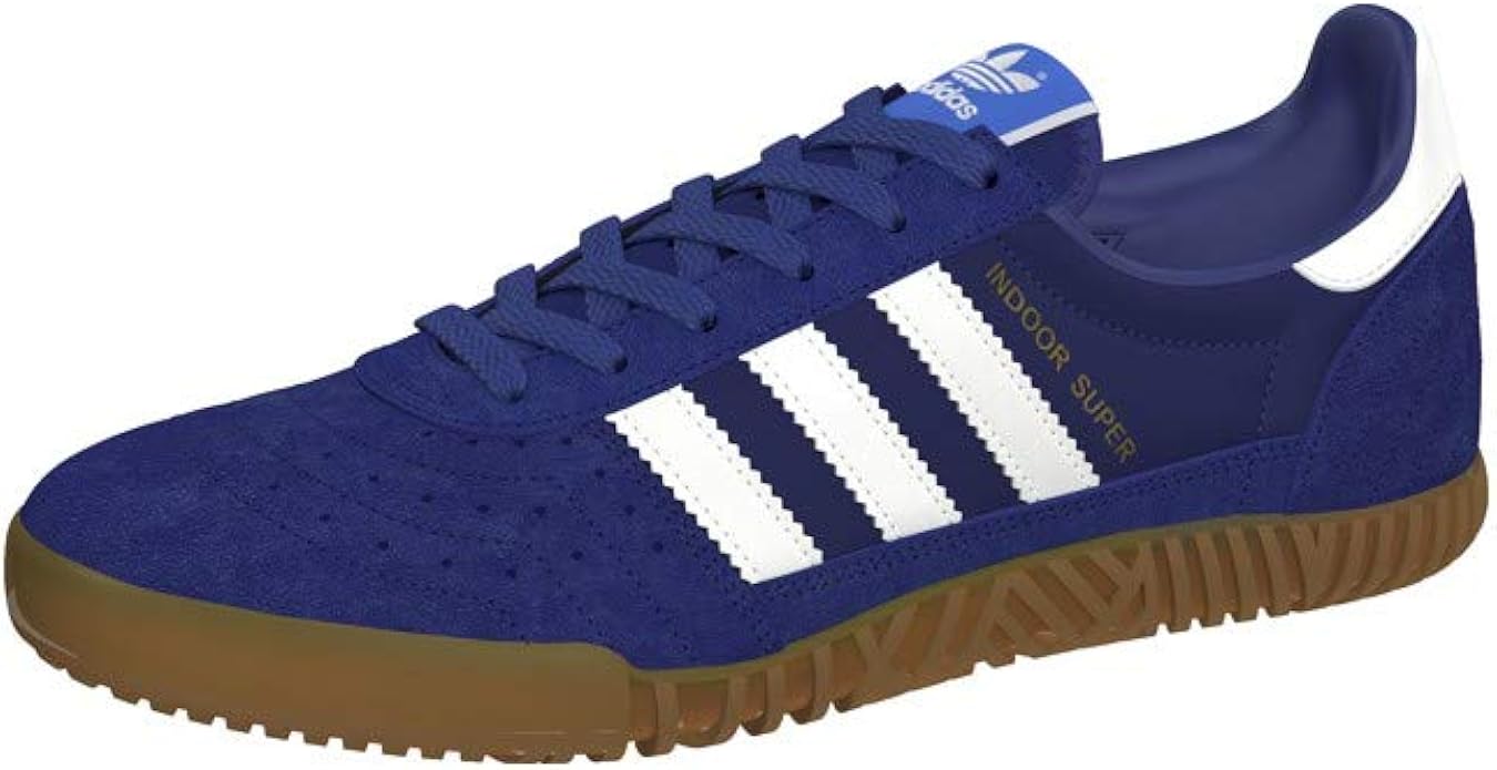 adidas indoor super shoes blue