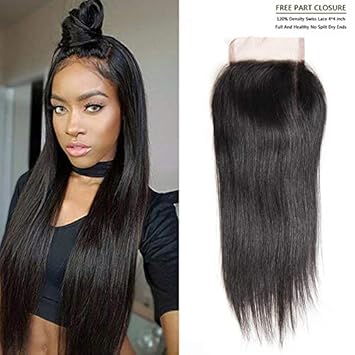 Amazon Com Colorful Queen 20 Inch Brazilian Straight Hair Lace