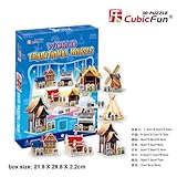 CubicFun C100H World Traditional Houses Puzzle