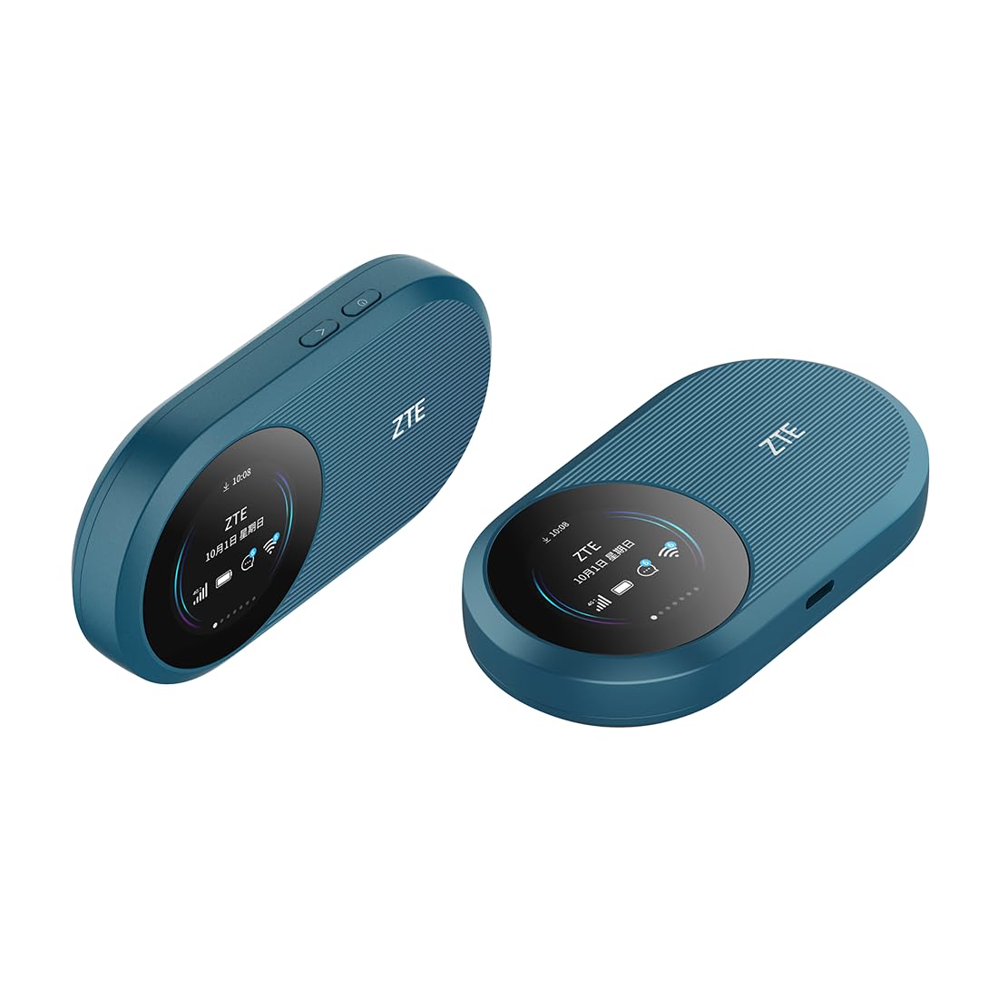 Zte U10S Pro Mifi Router Display Screen Showing Connection Status And Battery Life