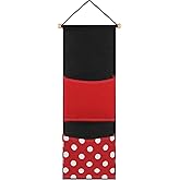 RUNROLE 8 Inch Narrow Fish Extender - 1, 2, 5 Pocket, Easily Personalize, Right Width to Fit The Cabin Door, 2026 & 2027 FE for Cruise Gift Exchanges and Pixie Dust