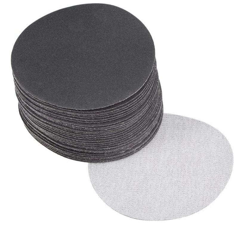 MACHSWON 3 Inch Silicon Carbide Sandpaper Wet Dry Sanding Discs Hook and Loop Sanding Disc 400 Grit 30pcs — image 1