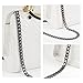 Symuitrc 12MM Width Purse Chain Strap Replacement Length 51