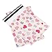 10x13 Lovely Heart Poly Mailers Pink Designer Shipping Envelopes Boutique Custom Bags Pack of 100