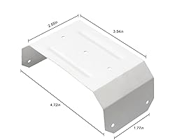 IGIUA Downspout Gutter Pipe Clip Hidden Bracket 3x4