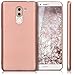 kwmobile Chic TPU Silicone Case for the Huawei Honor 6X / GR5 (2017) / Mate 9 Lite in metallic rose gold