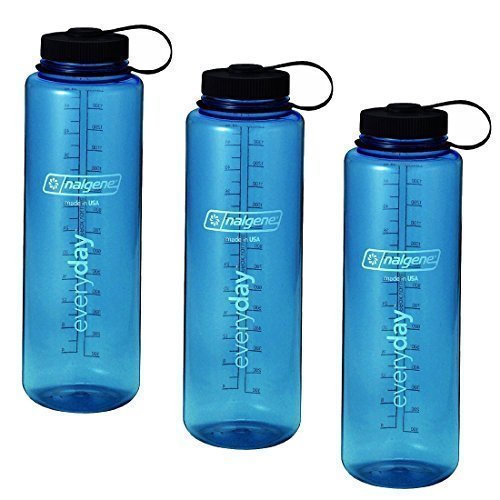 Nalgene Silo 48oz Tritan Wide Mouth Bottle - 3 Pack 
