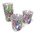 Lilly Pulitzer Acrylic Plastic Lo Ball Wine or Cocktail Glass Set of 4 | Catch The Wave | Blue/Green/Pink